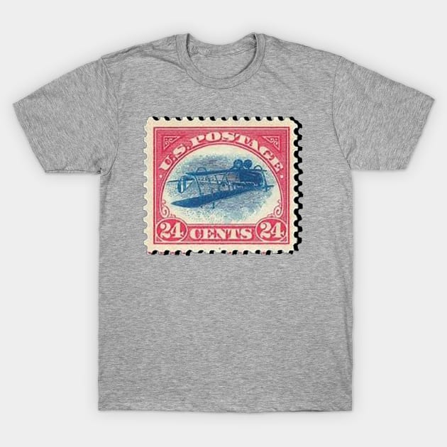 INVERTED JENNY STAMP T-Shirt by Cult Classics